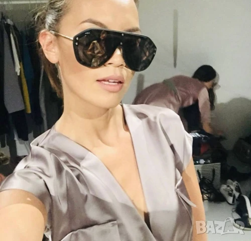 очила с черен обикновен калъф и ув защита fendi, снимка 3 - Слънчеви и диоптрични очила - 51419824