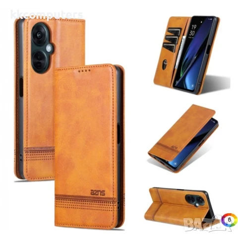 OnePlus Nord CE3 AZNS Wallet Калъф и Протектор, снимка 6 - Калъфи, кейсове - 51258176
