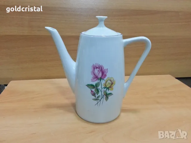 стар български порцелан чайник 