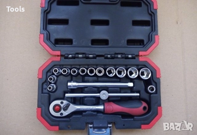 carolus gedore гедоре 1/4 16 части 6 стенни камъни вложки битове комплект