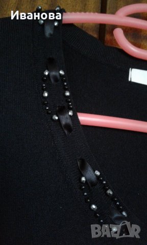 Малка черна блузка - подарявам към закупен артикул, снимка 4 - Тениски - 34633782