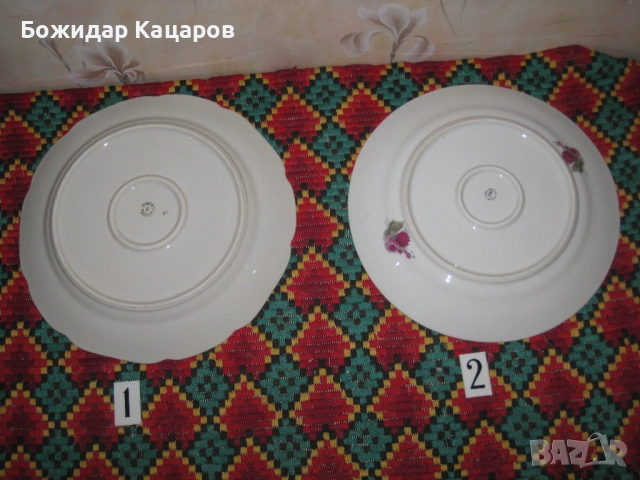 Порцеланови плата,за допълване на сервизи. Цена 8 лева/4,09 €. Пращам по Еконт. За София, може и лич, снимка 2 - Сервизи - 51497069