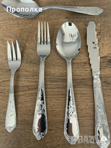 Барокови прибори Esmeyer за шест души-26бр., снимка 5 - Прибори за хранене, готвене и сервиране - 53287458