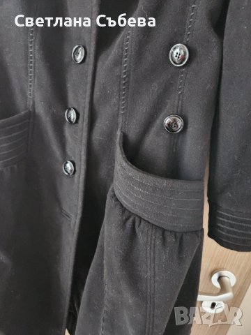 Черно палто, снимка 4 - Палта, манта - 41121001