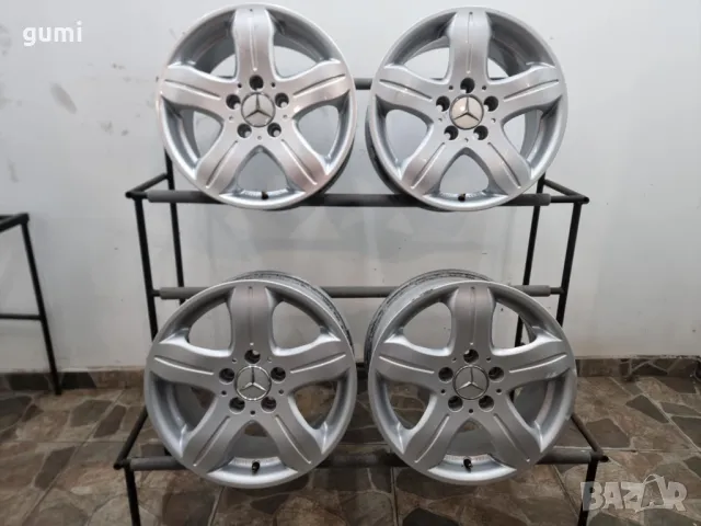 4бр 16ски джанти за MERCEDES 5х112мм A160731 , снимка 5 - Гуми и джанти - 48976285
