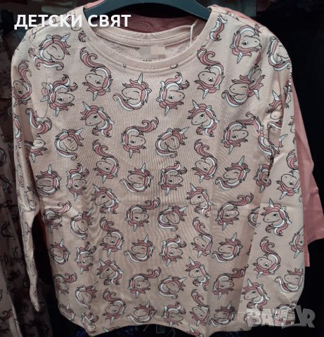 Нови детски блузи и клинове от 2 до 10години, снимка 3 - Детски Блузи и туники - 39418219