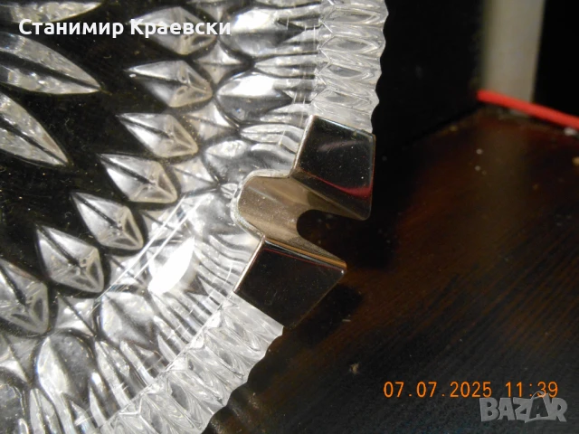 Kristall-Aschenbecher - West-deutschland 70' , снимка 2 - Други - 51020229