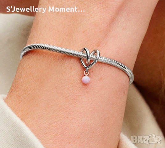 Сребърен талисман за гривни Пандора- PANDORA There is no one like you , снимка 2 - Гривни - 51224997