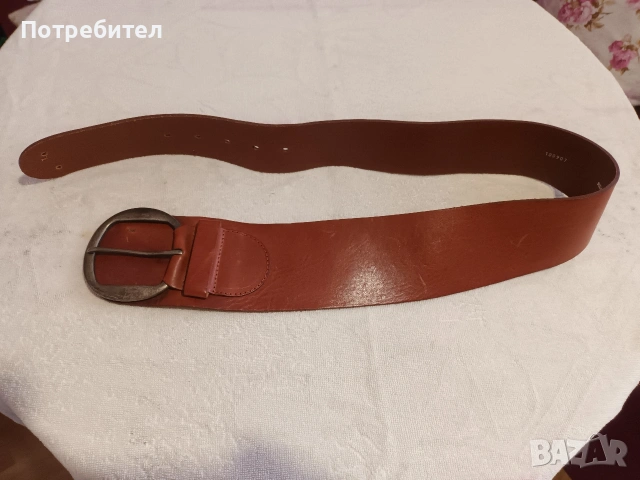 Колан от естествена кожа за спорт фитнес и проблеми с кръста