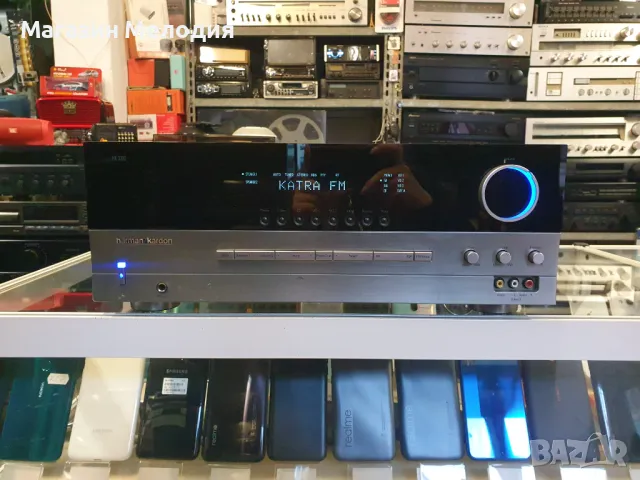 Ресийвър Harman/Kardon HK 3380 Две по 80 вата на 8 ома. В отлично техническо и визуално състояние.