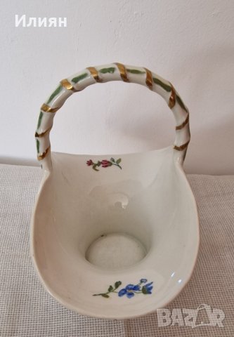 Изключително красива кошница на Limoges France 🇫🇷 , снимка 2 - Антикварни и старинни предмети - 44461817