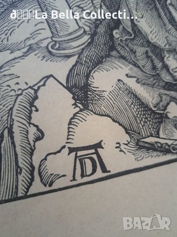 Литография Албрехт Дюрер с воден знак, снимка 16 - Други ценни предмети - 40873364