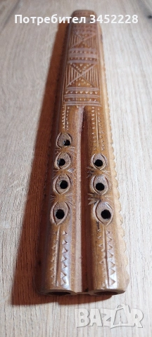 флейта дървена двукрайна за ценители , снимка 2 - Антикварни и старинни предмети - 53802976