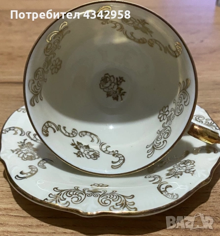 Schumann.1945 г.Сет за кафе., снимка 4 - Антикварни и старинни предмети - 53647705