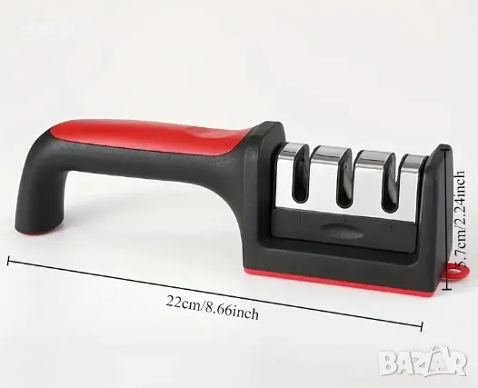 Ръчно точило за ножове и ножици 4 в 1, снимка 7 - Други - 48478943