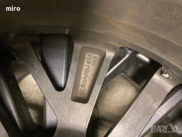 Джанти от subaru WRX 2022, снимка 5 - Гуми и джанти - 52893266