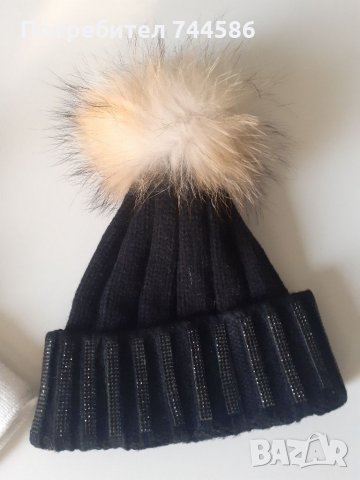 Лот от 2 бр дамски шапки, снимка 2 - Шапки - 34793554