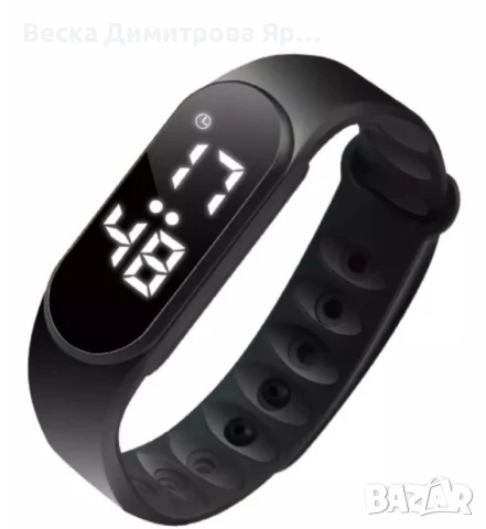 Детски LED часовник, водоустойчив, гумена каишка, цифров дисплей, снимка 10 - Детски - 51396904