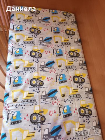 Чаршафи за бебешко креватче , снимка 5 - Спално бельо и завивки - 41950525