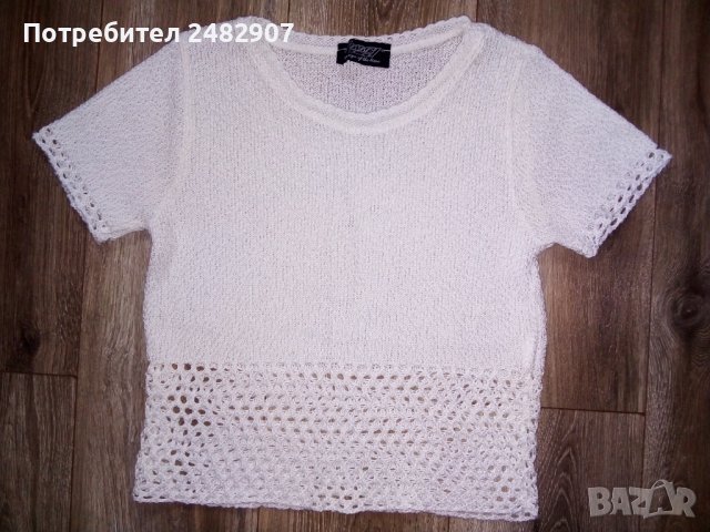 Дамска блуза - плетиво, снимка 2 - Тениски - 41784246