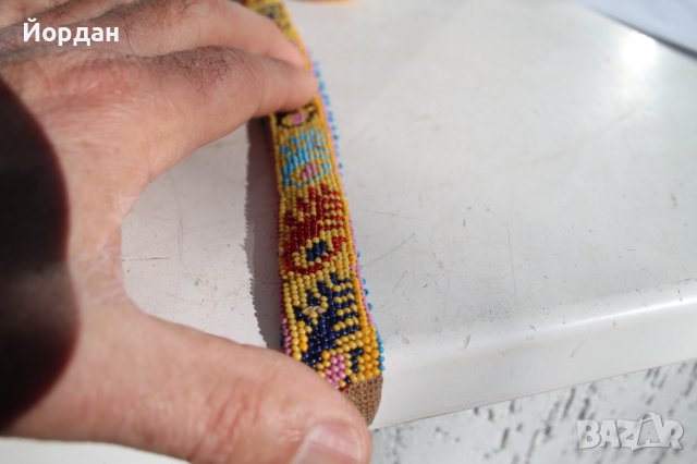 Мънистен колан без липси, снимка 10 - Антикварни и старинни предмети - 39180249