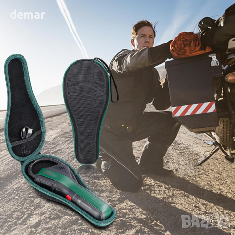 co2CREA Твърд калъф за Bosch Мини компресор EasyPump, само калъф (черен), снимка 8 - Други стоки за дома - 44589676