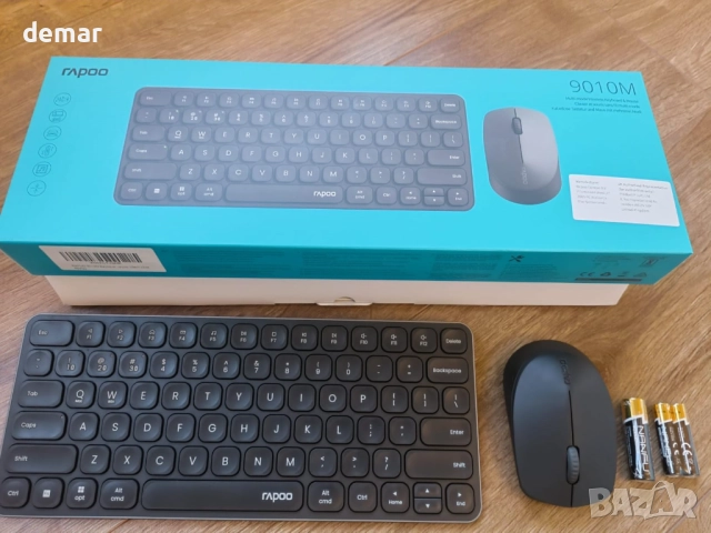 Безжични клавиатура и мишка RAPOO 9360M, снимка 11 - Клавиатури и мишки - 51919629