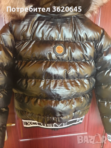 Продавам ново дамско яке с естествен пух, снимка 3 - Якета - 52443038