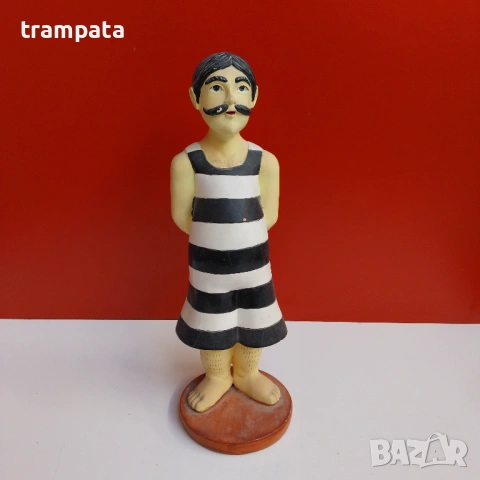 НАЙ ДОБРАТА ОФЕРТА Винтидж фигура спасител 50те около 35см.