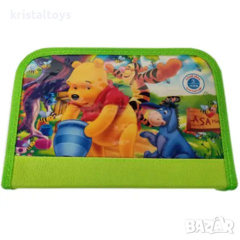Ученически Несесер твърд, с един цип и с картинка на Мечо Пух Winnie the Pooh 173281W, снимка 1