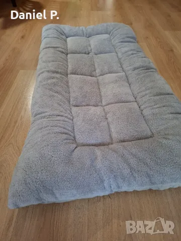 Голямо плюшено кучешко легло диван, супер меко, снимка 1