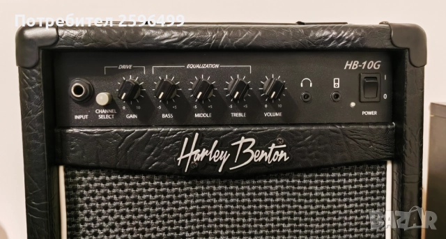 Китарен усилвател Harley Benton HB-10G, снимка 3 - Китари - 52931092