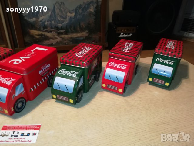 COCA COLA-METAL КАМИОНИ 2102221546, снимка 4 - Колекции - 35866990