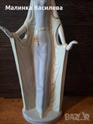 порцеланова дама, снимка 2 - Антикварни и старинни предмети - 52900453