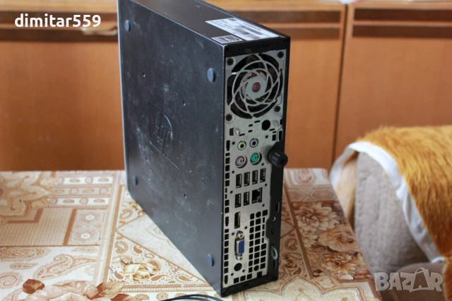 HP Compact портативен настолен компютър, снимка 5 - Работни компютри - 51047552