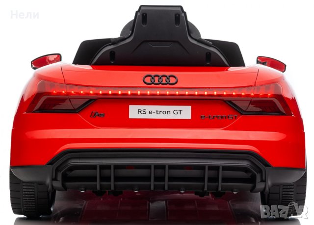 Акумулаторен джип AUDI RS E-TRON GT Licensed 12V батерия,MP3, с меки гуми с Кожена седалка, снимка 7 - Детски велосипеди, триколки и коли - 37662025
