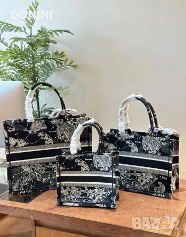 Christian Dior Дамска чанта, кожа, снимка 7 - Чанти - 56315727