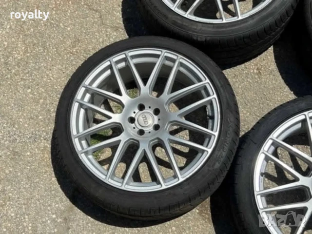 5х112 22 Джанти Audi Q7 Q8 RS6 RS7 5x112 Ауди РС6 РС7, снимка 5 - Аксесоари и консумативи - 51222205
