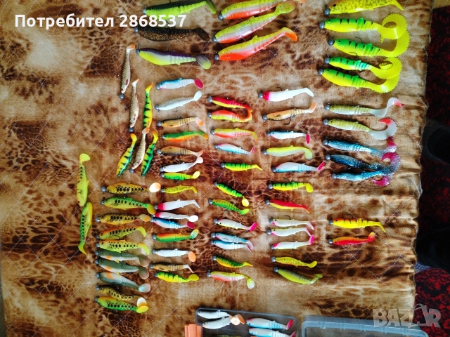 силикони за риболов Savage gear, снимка 4 - Стръв и захранки - 52963415