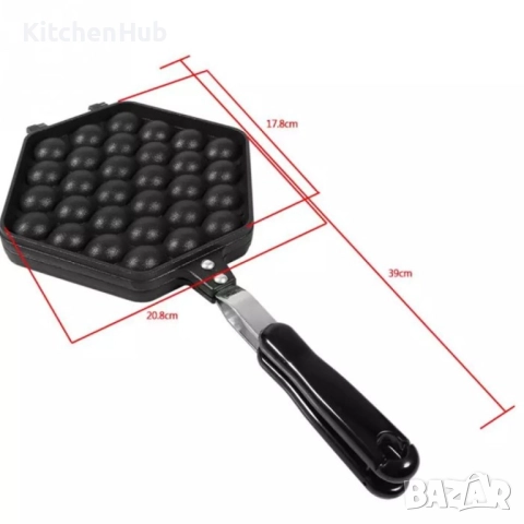 Тиган за гофрети, снимка 17 - Съдове за готвене - 52381829