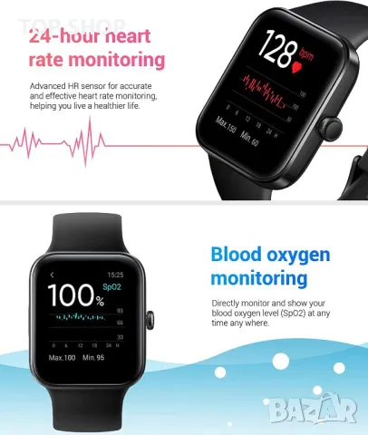 Нов Смарт часовник Фитнес гривна Тракер на активност, сън , монитор, снимка 4 - Смарт гривни - 50015878