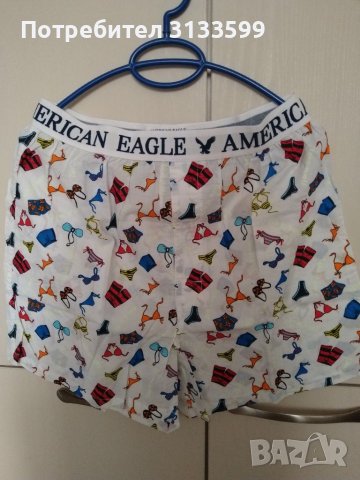 T-SHIRT - размер M; Три броя боксерки - L; БОКСЕРКИ - размер М "American eagle", снимка 5 - Тениски - 37105704