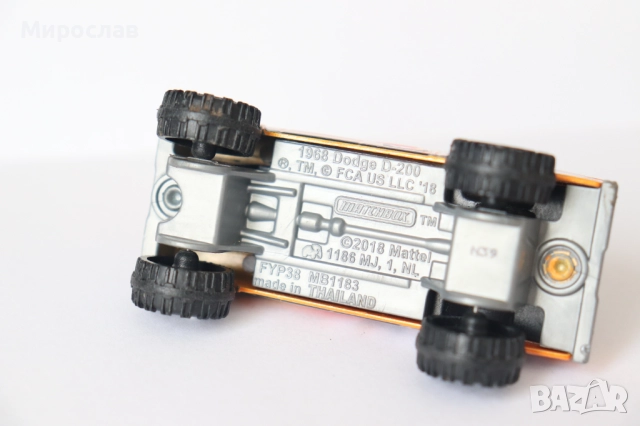1/64?? MATCHBOX DODGE D - 200 КОЛИЧКА МОДЕЛ, снимка 6 - Колекции - 52918992