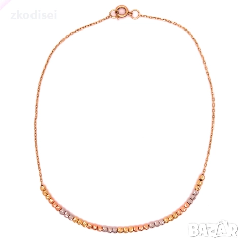 Златна дамска гривна 2,60гр. 27,0см. 14кр. проба:585 модел:34639-5