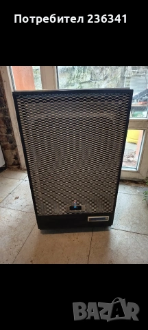 Газова печка и газова бутилка отделно