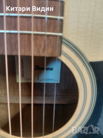 Продавам нова акустична китара Ibanez V 40, снимка 3 - Китари - 53130374