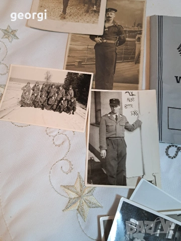 немски военни предмети и стари снимки 33/1, снимка 7 - Колекции - 53393857