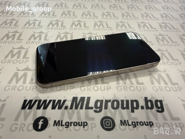 #MLgroup предлага iPhone 15 Pro Max 256GB Natural 79%, втора употреба, снимка 4 - Apple iPhone - 53539979