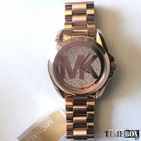 Michael Kors MK6437 Bradshaw Rose Gold. Нов дамски часовник, снимка 1 - Дамски - 38821391