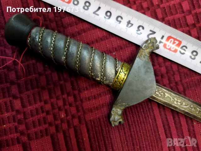 Български Военен Кортик , снимка 6 - Антикварни и старинни предмети - 41615089
